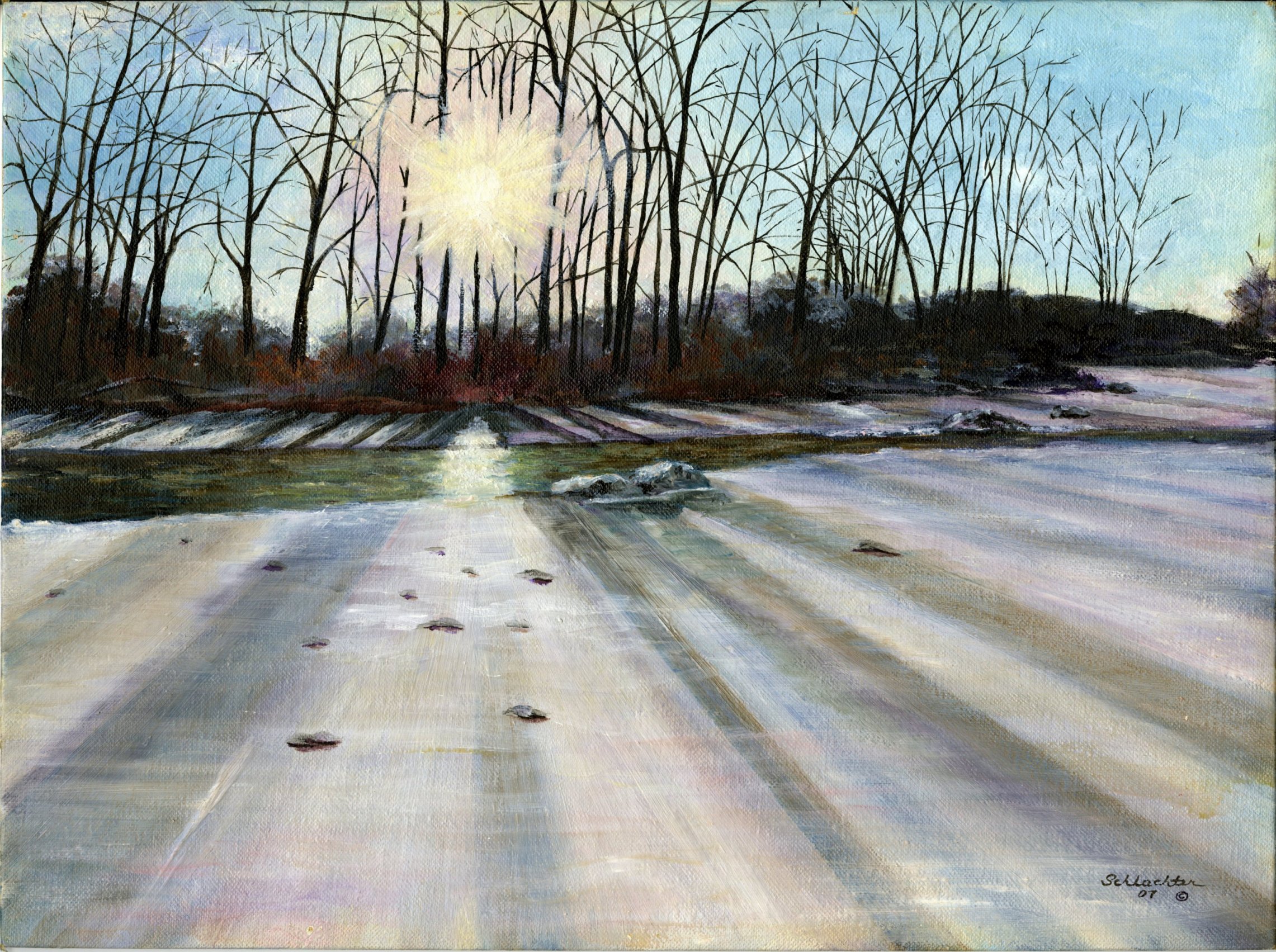 Winter Morning Giclée