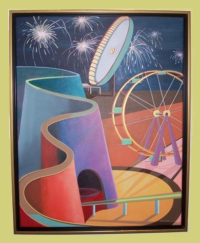 Amusement Park Giclée