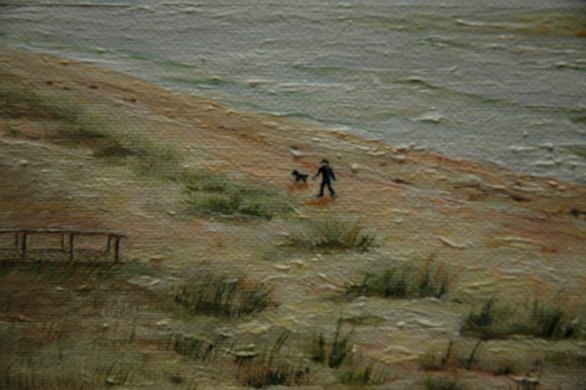 Carol and Sam on the Beach